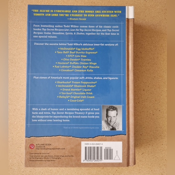 TODD WILBUR Top Secret Recipes Treasury II 732 pages - Picture 2 of 16
